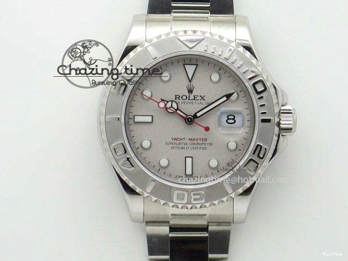 MiroTime 0504 DateJust 36 SS RG DIWF 1:1 Best Edition 904L Steel Gray Stick Dial on Jubilee Bracelet SA Original 2321